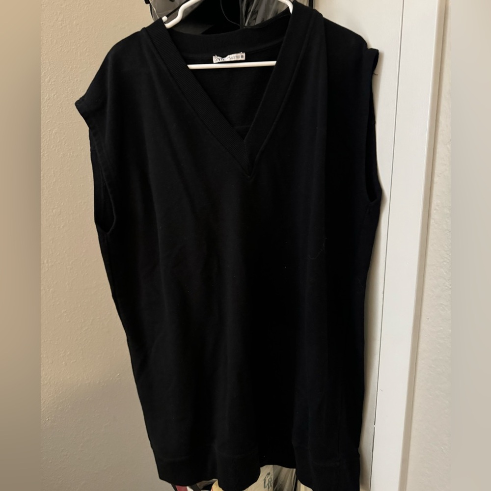 Zara- Oversized Vest Dress